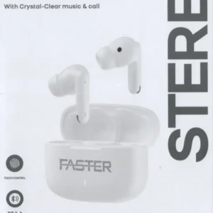 Faster-Saver S60 Airbuds, 1 Year Brand Warranty